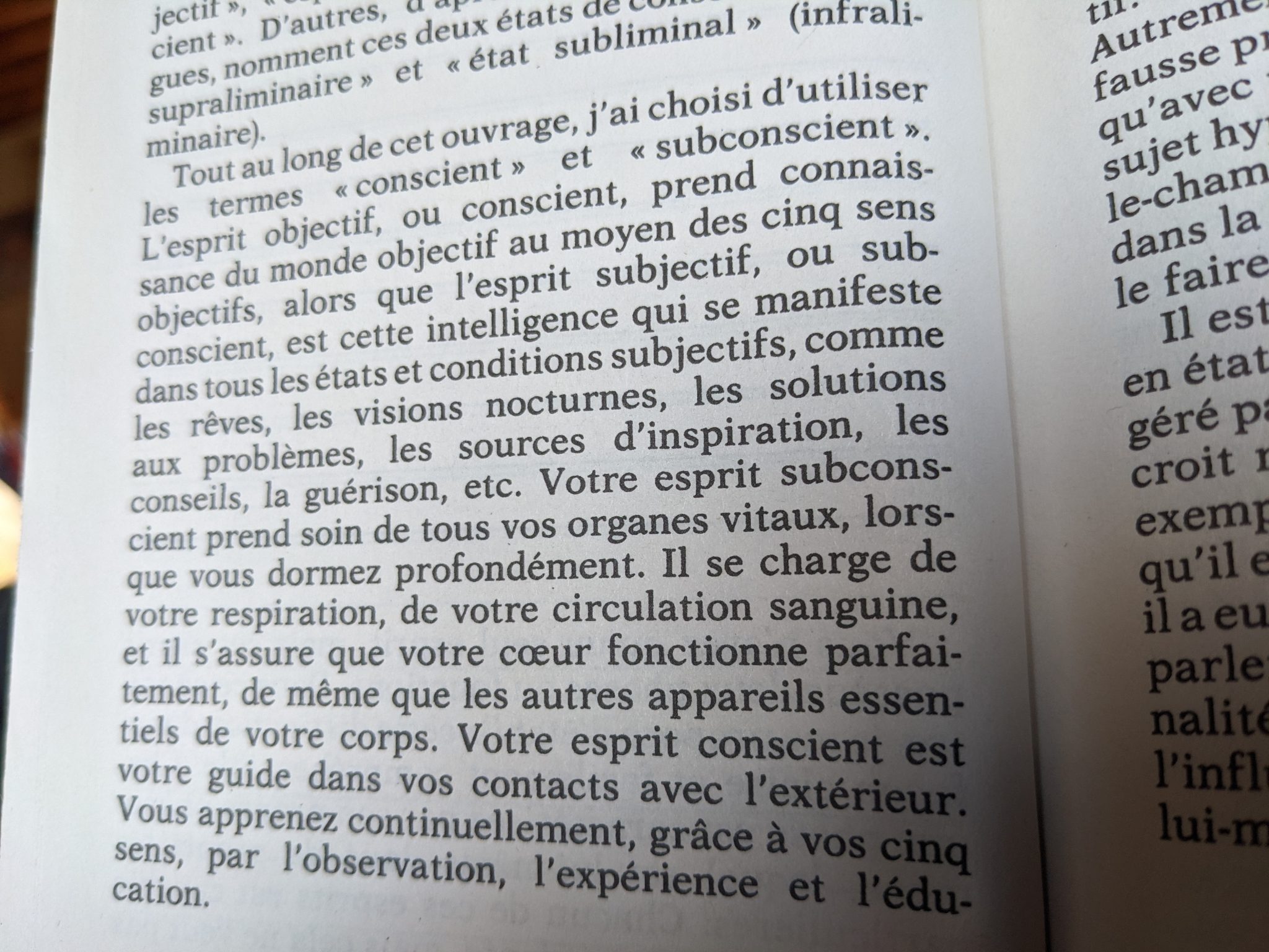 Qu’est-ce que le subconscient ? – Murielle Lefebvre